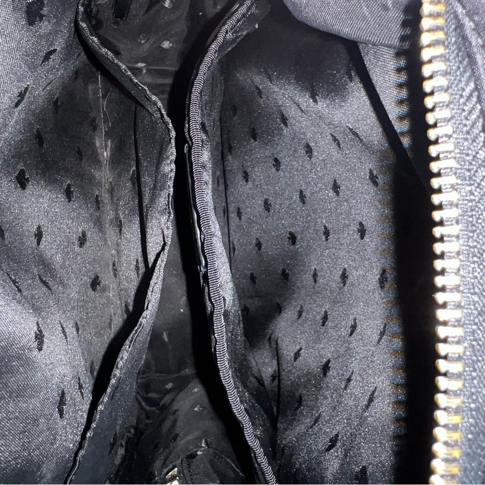 GUC Kate Spade Large Dawn Backpack | Black Nylon w/ Gold Hardware | Light Wear - Picture 9 of 11